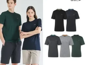 인플추천 24SS 로고 남녀공용 기능성 티셔츠 5종 품질 가격 최고 제품