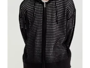 요즘 핫한 라씨엔토 24 SUMMER 펀칭 후드 니트 집업슬리브리스 탑  가성비 좋은 제품