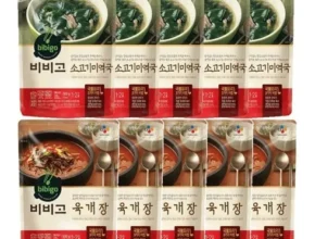 인플추천 비비고육개장 가성비 좋은 제품
