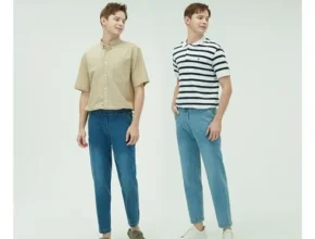 요즘 뜨는 여성 릴렉스핏 데님 밴딩팬츠 2종 추천