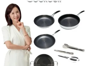 핫딜 전인화의 쿡셀 세라믹 더블 블랙큐브 프라이팬 3종세트 품질 가격 최고 제품