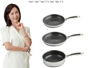 인플추천 전인화의 쿡셀 세라믹 더블 블랙큐브 프라이팬 3종세트 핫 아이템