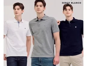 내돈내산 SERGE BLANCO 24SS 남성 폴로 카라티셔츠 3종 만족도 최고 제품